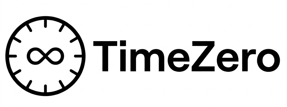 TZero logo wtext black